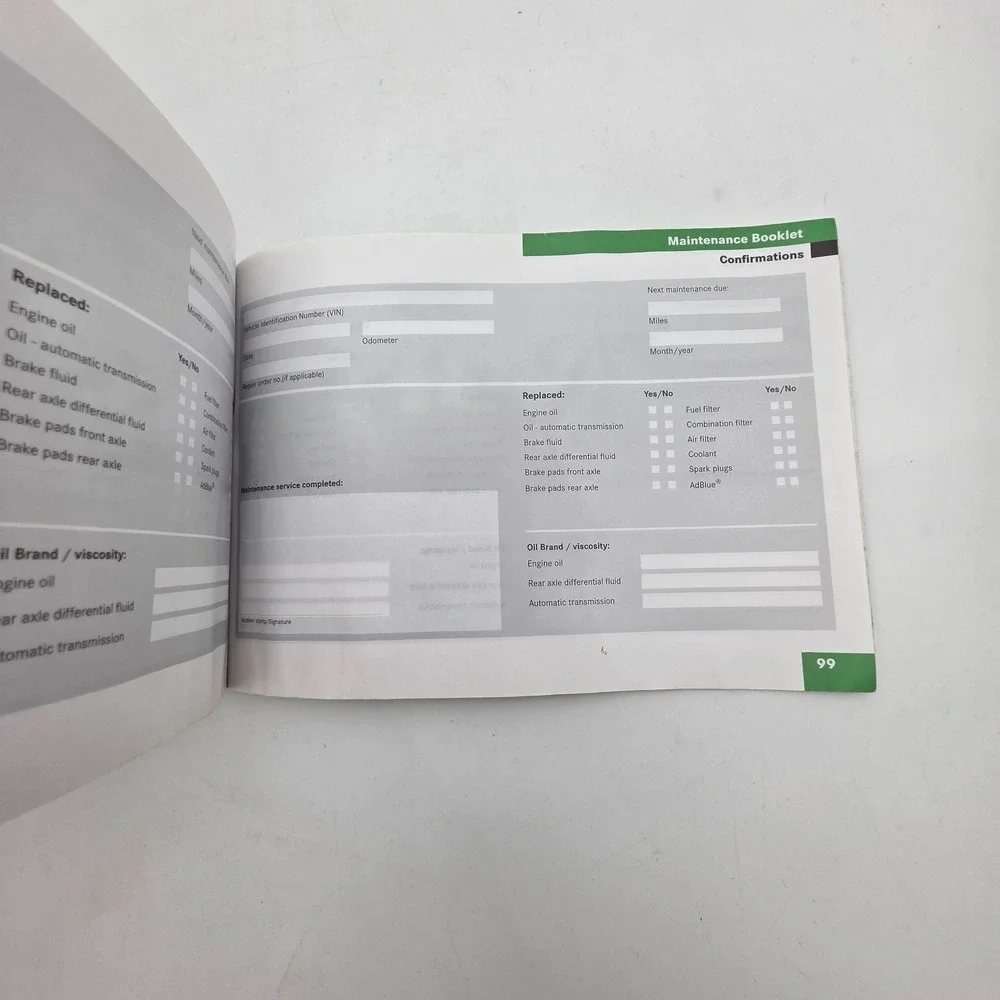 Mercedes Benz book has